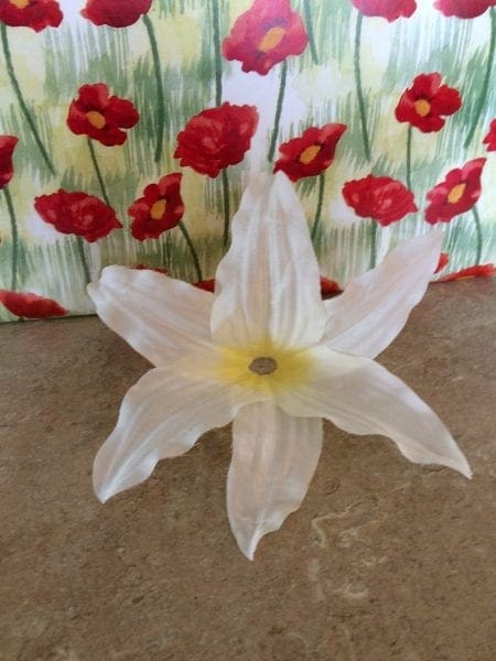 Lily wine glass