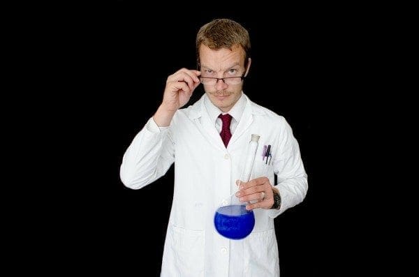 scrubs and lab coats