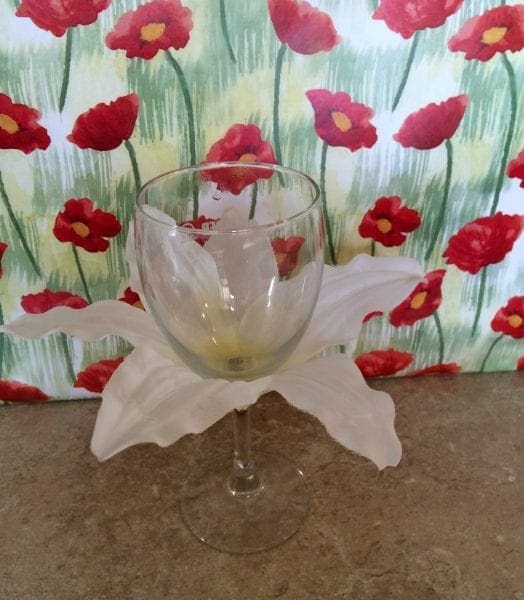 wine glass lily
