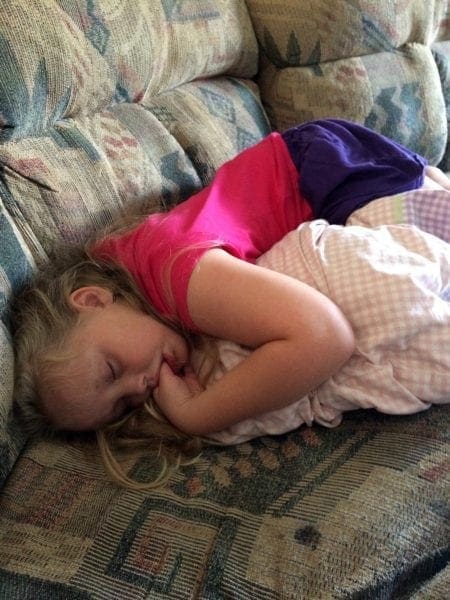 Cheridan Asleep
