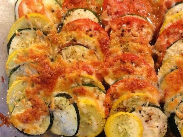 Finished Vegetable Casserole