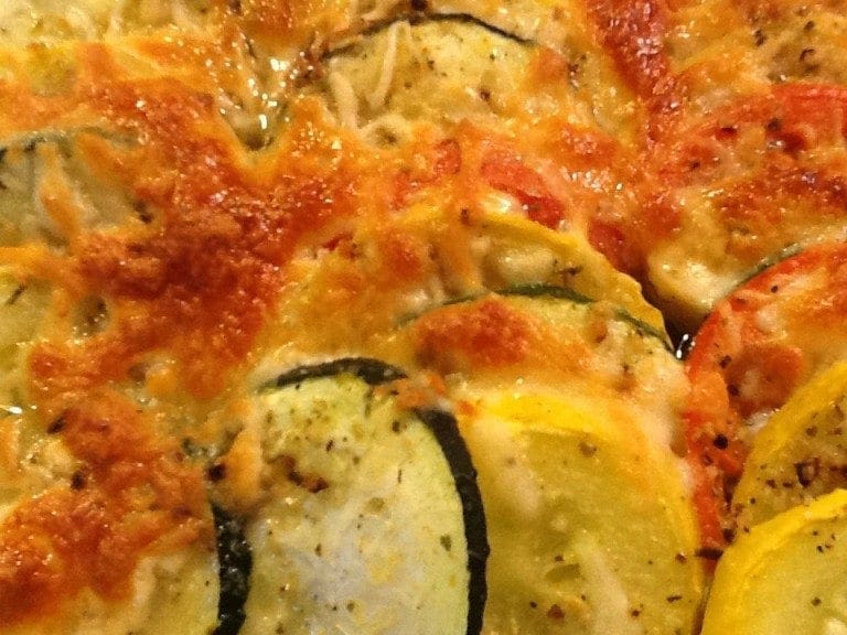 From Garden to Oven To Table Vegetable Casserole