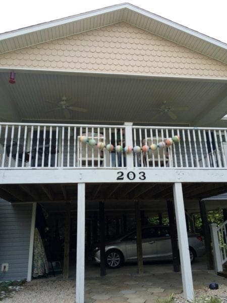 The beach house