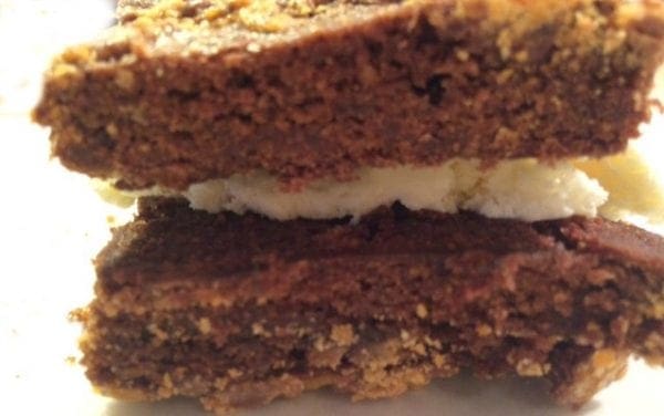 inside of ice cream sandwich