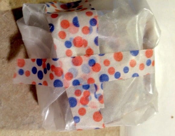 wrapped ice cream sandwiches