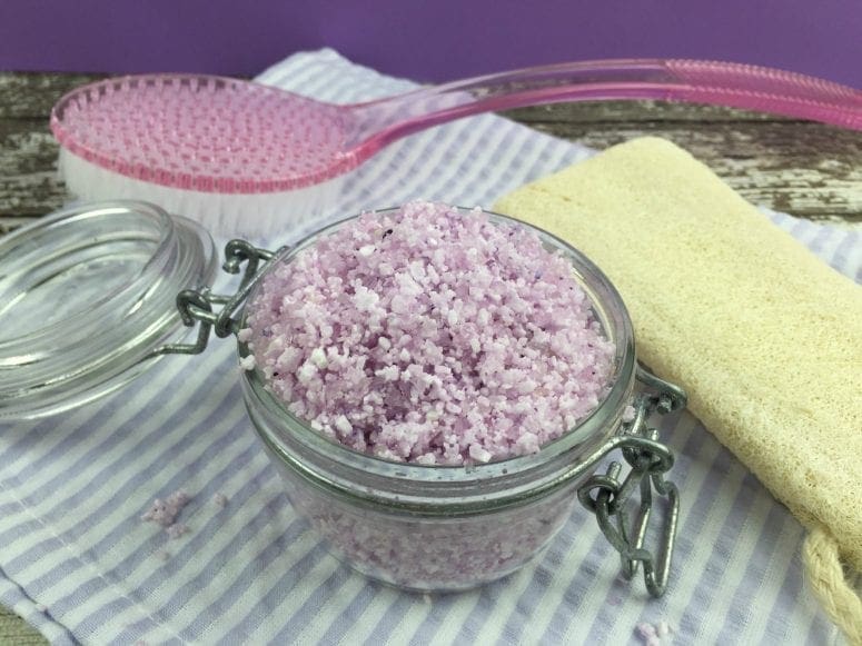 Make Your Own Lavender Bath Salts