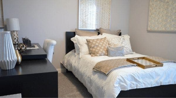 Home staging bedroom