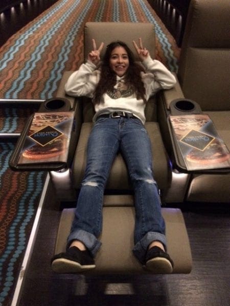 Ovation Cinema and Grill: Dinner and A Movie from North Carolina Lifestyle Blogger Adventures of Frugal Mom