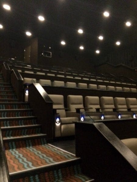 Ovation Cinema and Grill: Dinner and A Movie from North Carolina Lifestyle Blogger Adventures of Frugal Mom