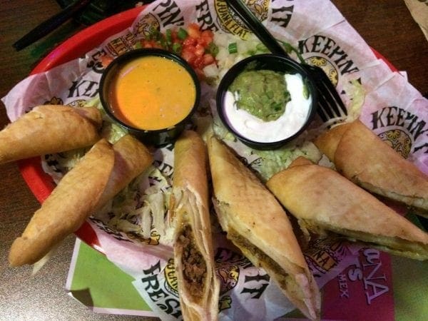 Tijuana Flats Beef Flautas