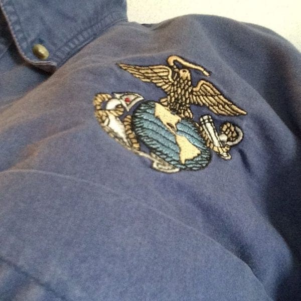 dad's marine corps shirt