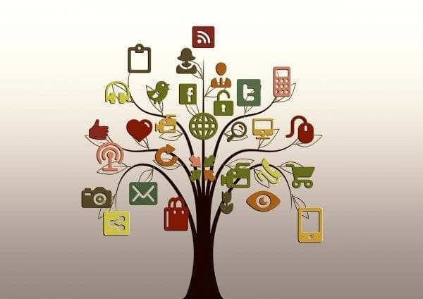 social media icons