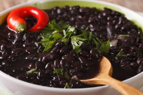 Black Bean Soup With Chilli 