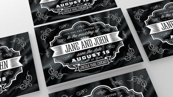 budget weddings invitations