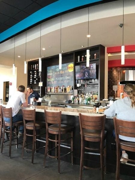 Inside Brixx Pizza