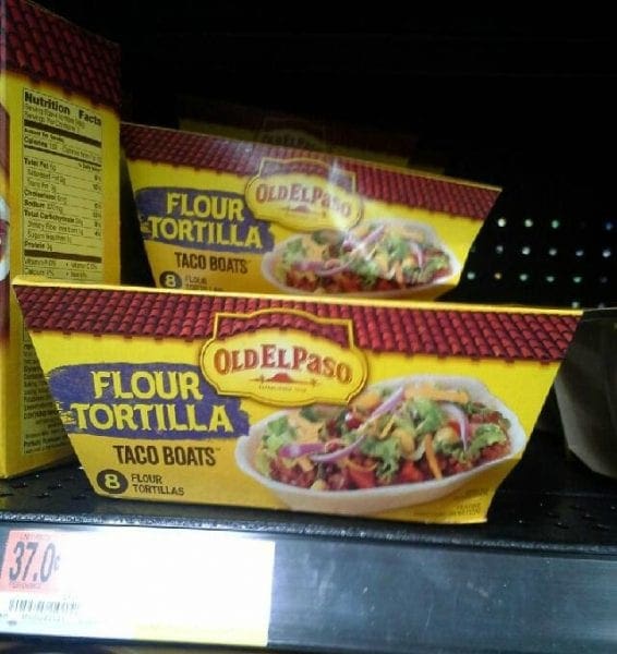 Old El Paso Taco Boats