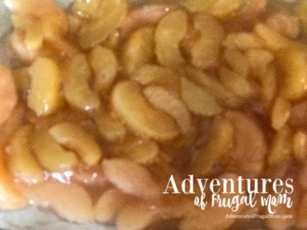 Apple Pie Filling for Apple Pie Cobbler