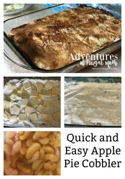 Quick and Easy Apple Pie Cobbler
