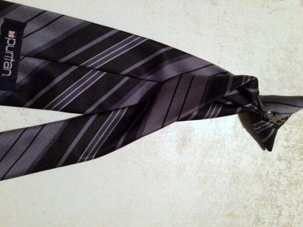 clip on tie