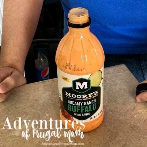 Buffalo Chicken Casserole Moore's Sauce