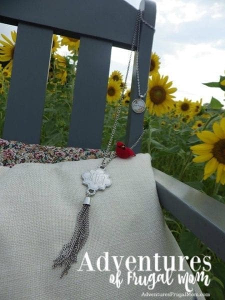 Thrift Store Chair in Sunflowers