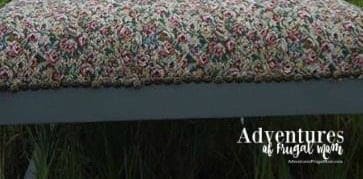 Thrift store chair nail head trim