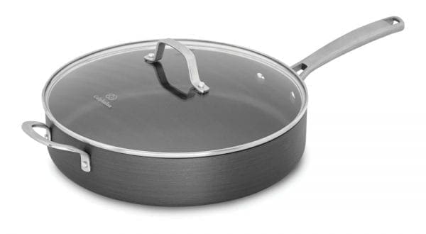 calphalon saute pan with cover spaghetti and meatballs
