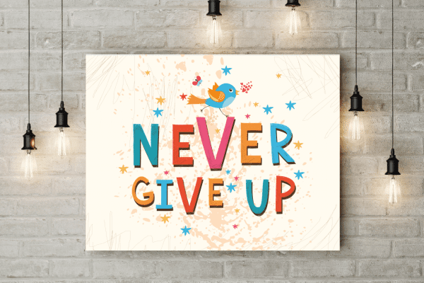 never give up marriage