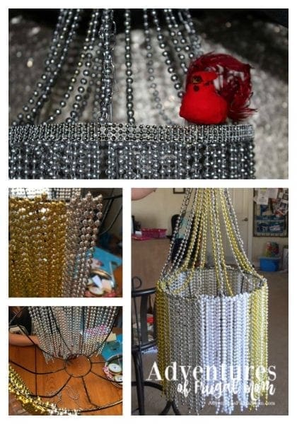 How to make a photo booth chandelier