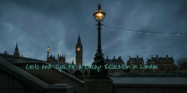 Costs and Tips for a Cheap Relocation in London by North Carolina Lifestyle Blogger Adventures of Frugal Mom