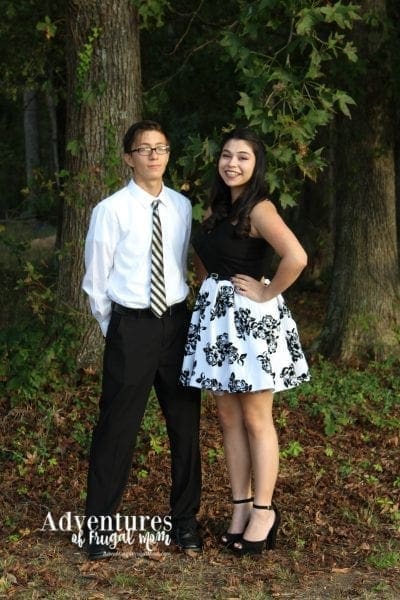 Cinderella Goes to her Homecoming Dance by North Carolina lifestyle blogger Adventures of Frugal Mom