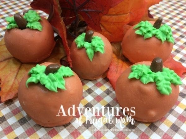 Pumpkin Hot Chocolate Truffles Recipe by North Carolina Food Blogger Adventures of Frugal Mom