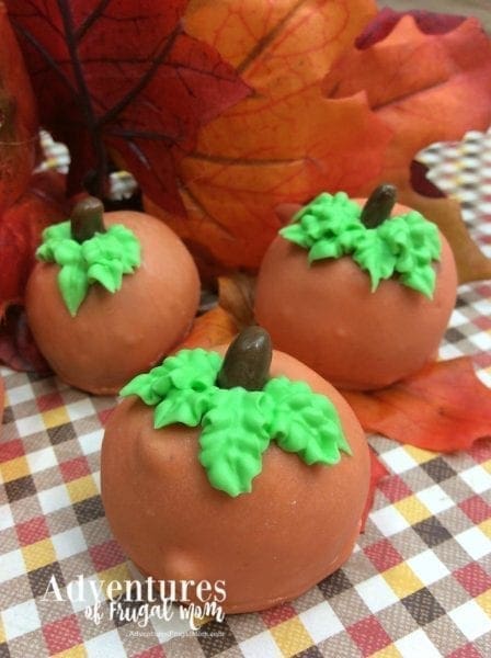 Pumpkin Hot Chocolate Truffles Recipe by North Carolina Food Blogger Adventures of Frugal Mom