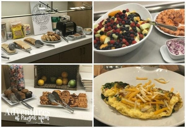 Breakfast at the JB Duke Hotel by North Carolina lifestyle blogger Adventures of Frugal Mom