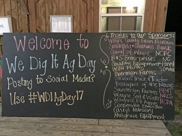 Giving Back We Dig It Ag Day by North Carolina Lifestyle Blogger Adventures of Frugal Mom