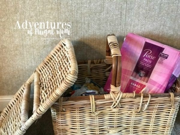 Sharing Blessings with Poise #FamilyCaregiving from North Carolina Lifestyle Blogger Adventures of Frugal Mom