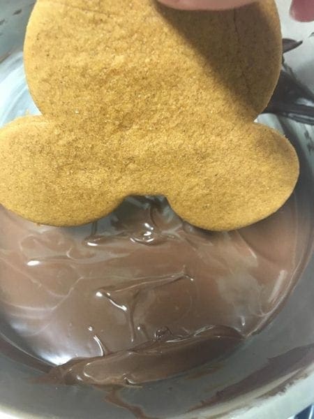 Sending You Holiday Wishes & Mickey Gingerbread Cookies from North Carolina Food Blogger Adventures of Frugal Mom (