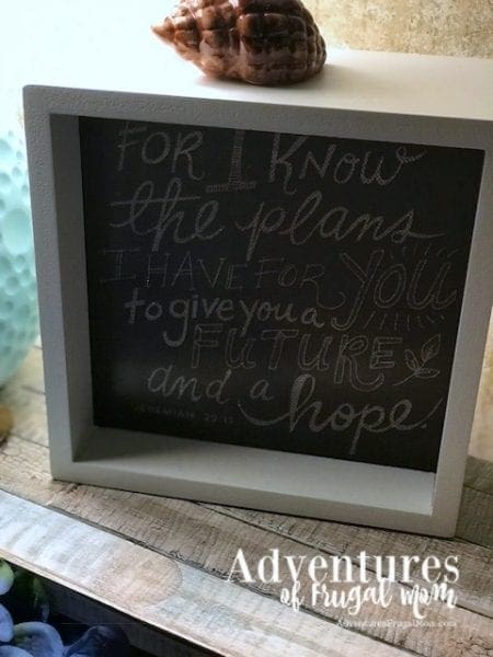 LightBox Arts Reminds Me There is A Plan by North Carolina Lifestyle Blogger Adventures of Frugal Mom 