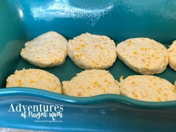 Sausage Biscuit and Gravy Casserole by North Carolina Lifestyle Blogger Adventures of Frugal Mom