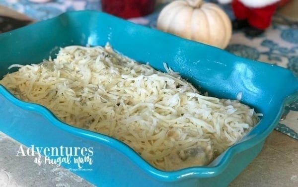 Sausage Biscuit and Gravy Casserole by North Carolina Lifestyle Blogger Adventures of Frugal Mom