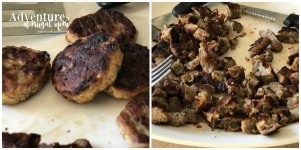 Sausage Biscuit and Gravy Casserole by North Carolina Lifestyle Blogger Adventures of Frugal Mom