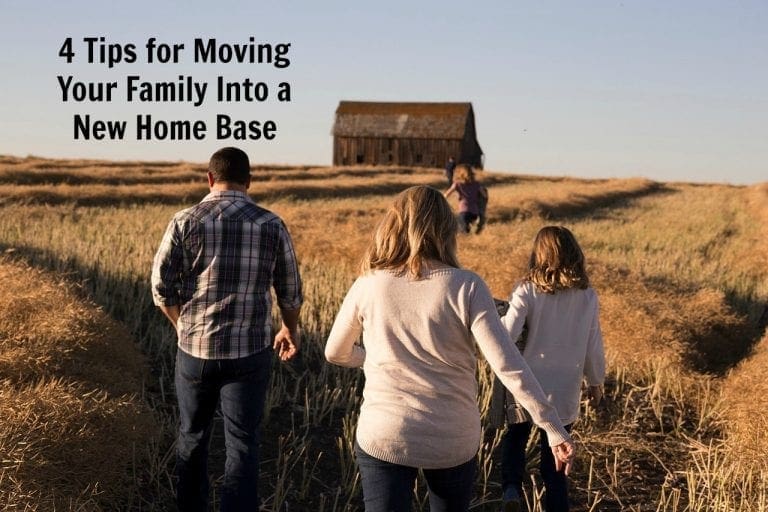 4 Tips for Moving Your Family Into a New Home Base
