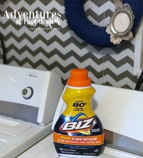 Giving Laundry The _Biz_ from North Carolina Lifestyle Blogger Adventures of Frugal Mom