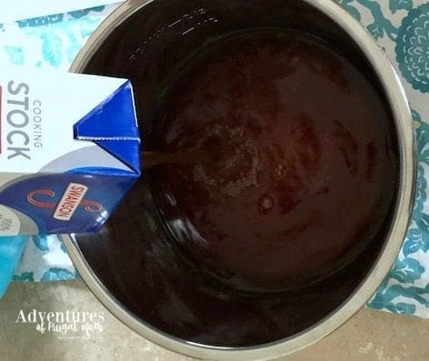 How to Make Albondigas in an Instant Pot Beef Stock