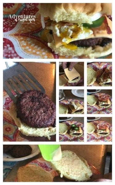 Jalapeno Yum Yum Burger - May is Burger Month from North Carolina Lifestyle Burger Adventures of Frugal Mom 
