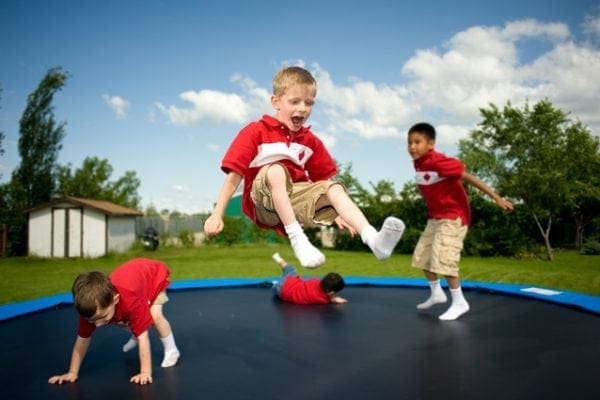 Backyard playground - create a safe outdoor area for your child from North Carolina Lifestyle Blogger Adventures of Frugal Mom