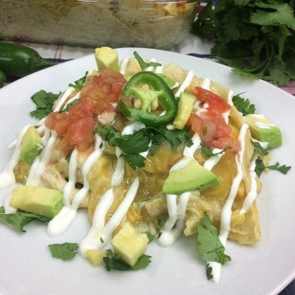 Chicken Enchilada Casserole from North Carolina Lifestyle Blogger Adventures of Frugal Mom