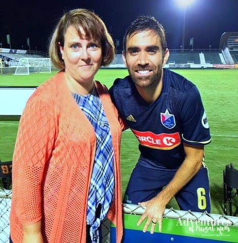 Soccer Double Header with Coastal Credit Union from North Carolina Lifestyle Blogger Adventures of Frugal Mom