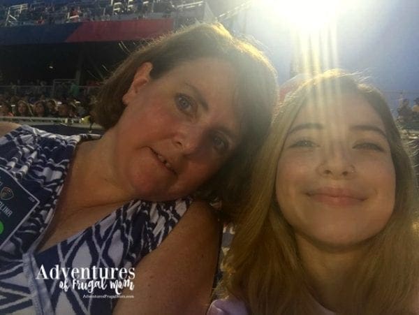 Soccer Double Header with Coastal Credit Union from North Carolina Lifestyle Blogger Adventures of Frugal Mom