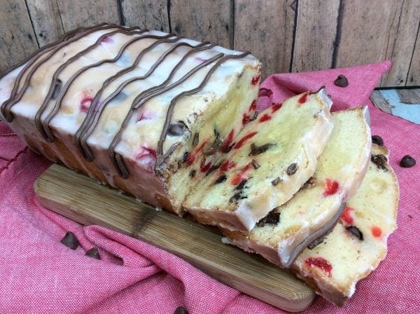 Fresh From the Oven Iced Cherry Bread From North Carolina Lifestyle Blogger Adventures of Frugal Mom
